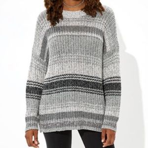 NWT AE Oversized Striped Sweater !!